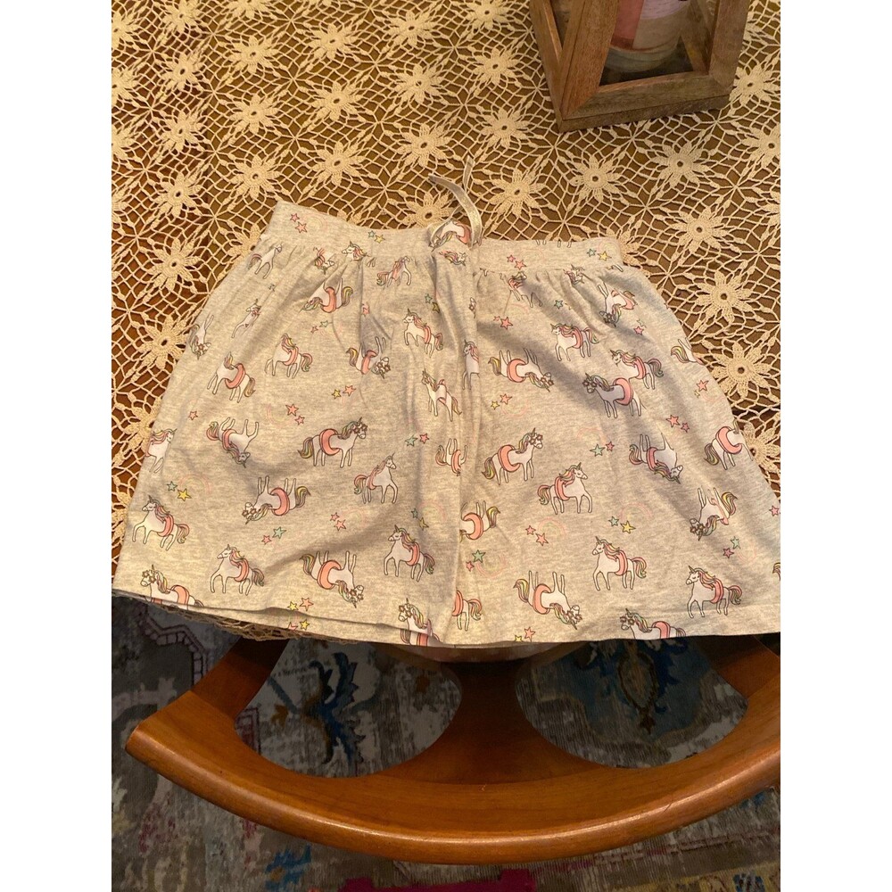 Oshkosh Skort/Shorts Girls Sze 14 Unicorn print